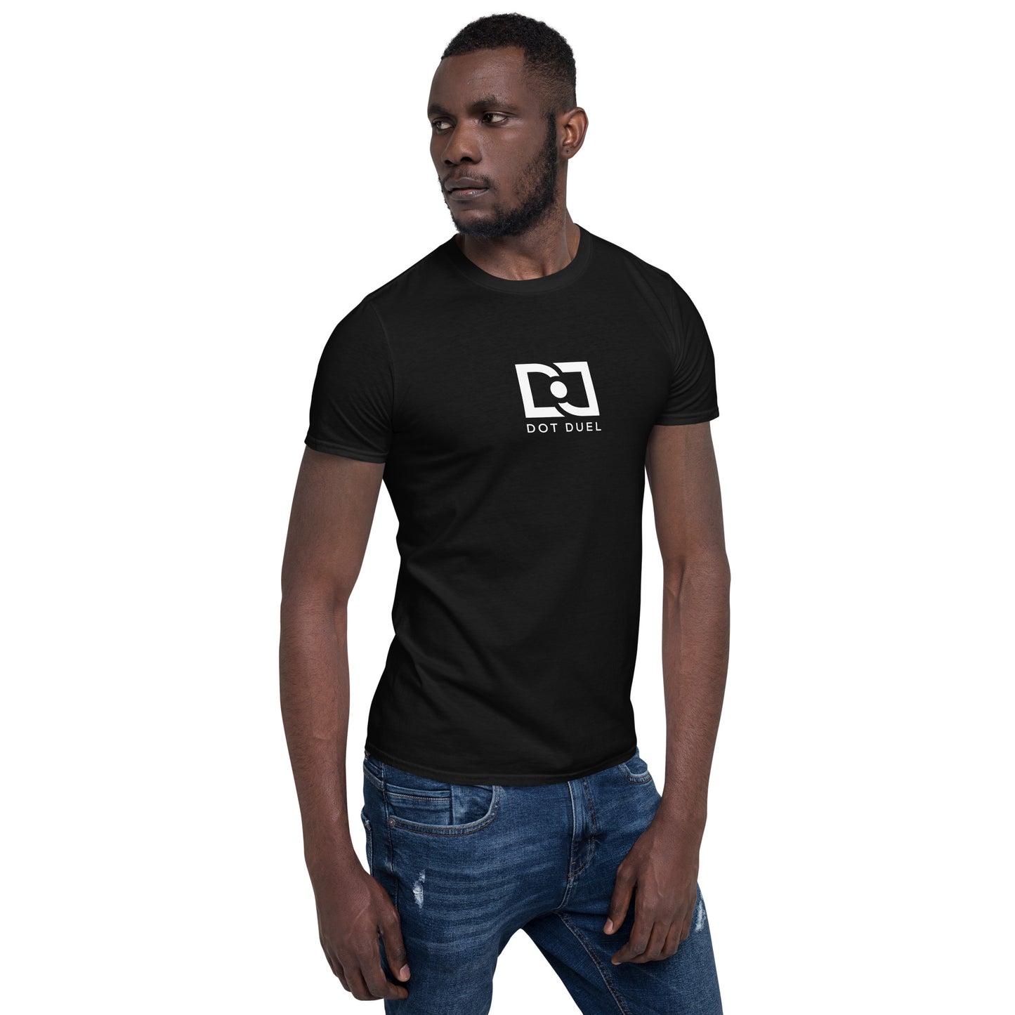 Dot Duel Short-Sleeve Unisex T-Shirt